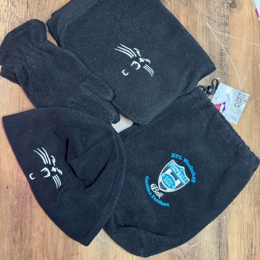 Carolina Panthers ladies accessory set